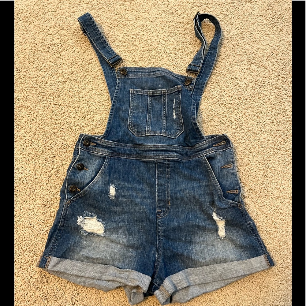 Sneakpeak denim overalls